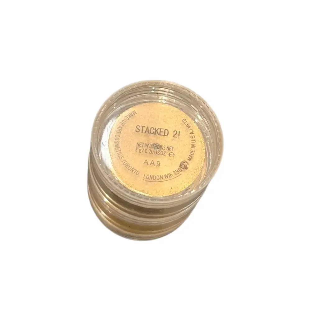 New MAC Crush Metal Pigment Stacked 2! Gold